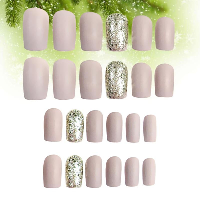 24pcs Matte False Nails Art Stickers False Nail Tips Fake Nail Tip Decals Stickers Manicure Decoration, Assorted color
24pcs Matte False Nails Art Stickers False Nail Tips Fake Nail Tip Decals Stickers Manicure Decoration, Assorted color