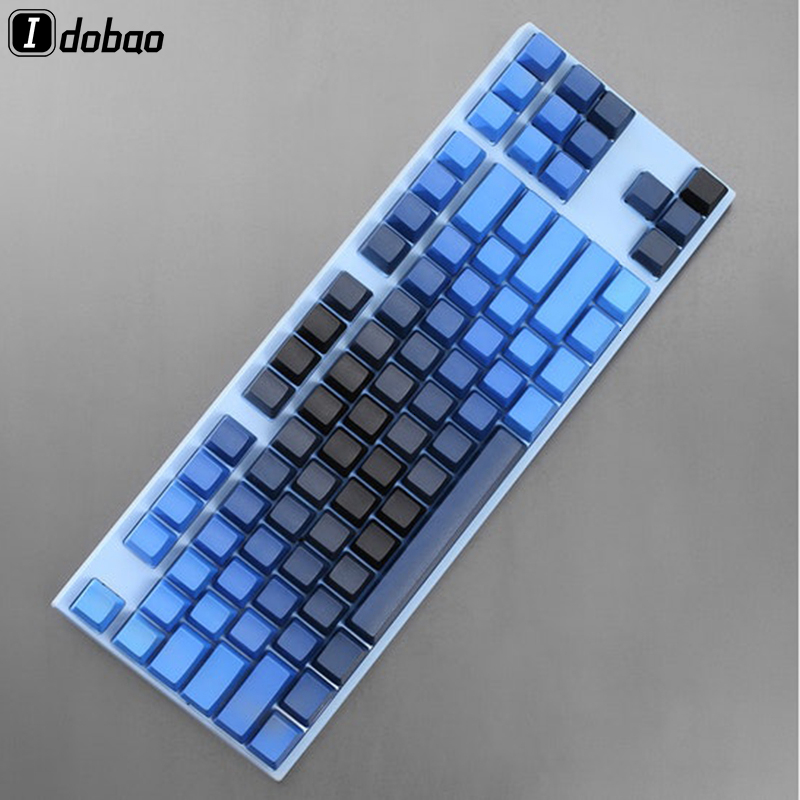 MIDNIGHT GRADIENT PBT DYE-SUBBED 104 KEYCAPS SET OEM profile thick PBT Compatible with Cherry MX switches and related clones
MIDNIGHT GRADIENT PBT DYE-SUBBED 104 KEYCAPS SET OEM profile thick PBT Compatible with Cherry MX switches and related clones