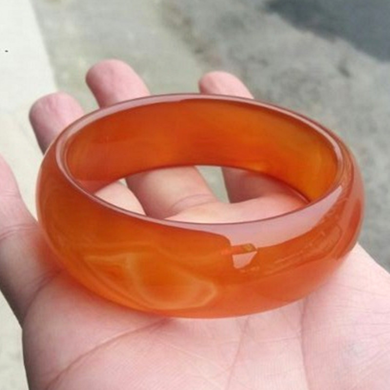 Drop Shipping Natural Red Chalcedony Bangle Round Widened Bangle Bracelet Gift for women Fashion Jades Jewelry
Drop Shipping Natural Red Chalcedony Bangle Round Widened Bangle Bracelet Gift for women Fashion Jades Jewelry