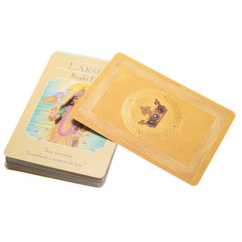 Goddess English Oracle Cards Deck Play Games Tarot Cards Guidance Divination Fate Board Game Playing Card Games For Women