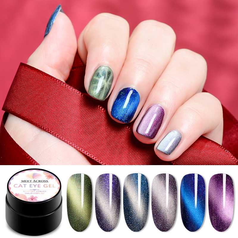 MEET ACROSS 5ml 5D Cat Eyes Nail Gel Polish Magnetic Soak Off UV Gel Lacquers Starry Sky Jade Effect Varnish Black Base Needed, Mw1854
MEET ACROSS 5ml 5D Cat Eyes Nail Gel Polish Magnetic Soak Off UV Gel Lacquers Starry Sky Jade Effect Varnish Black Base Needed, Mw1854