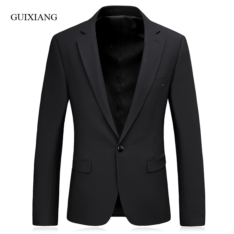 2020 New Arrival spring and autumn style men blazer high quality business casual slim solid one single breasted men suit jacket, Black
2020 New Arrival spring and autumn style men blazer high quality business casual slim solid one single breasted men suit jacket, Black