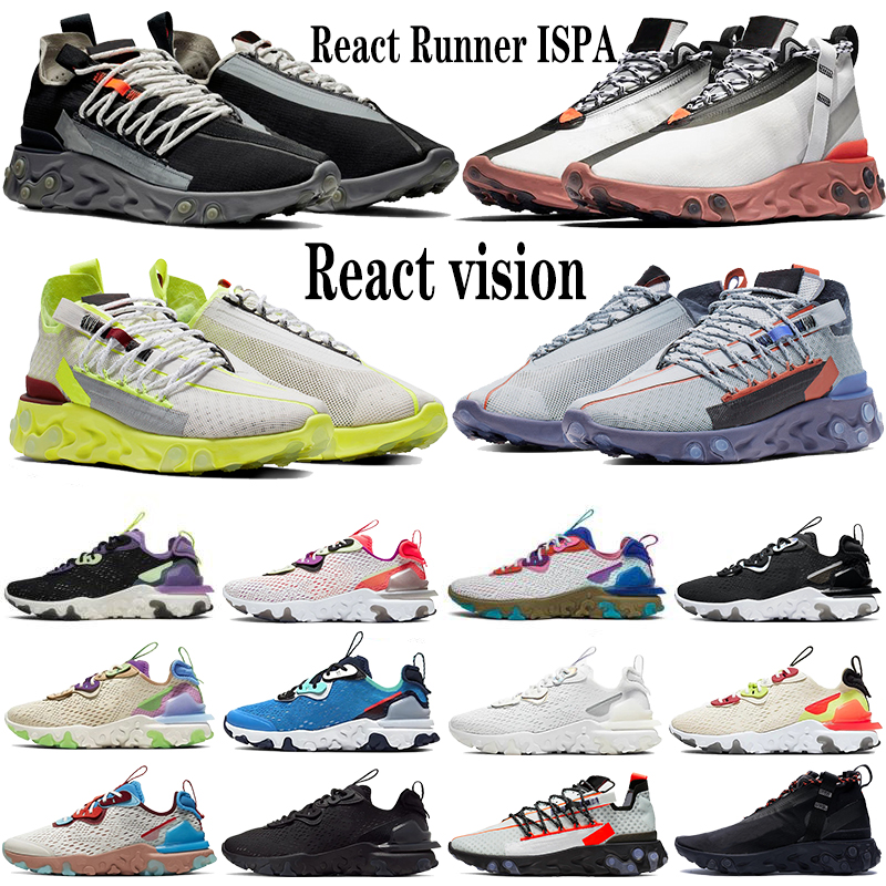 React vision Runner ISPA type Mid WR White Light Crimson men women running shoes triple black honeycomb Desert Oasis trainers sports sneaker, 20 photon dust
React vision Runner ISPA type Mid WR White Light Crimson men women running shoes triple black honeycomb Desert Oasis trainers sports sneaker, 20 photon dust