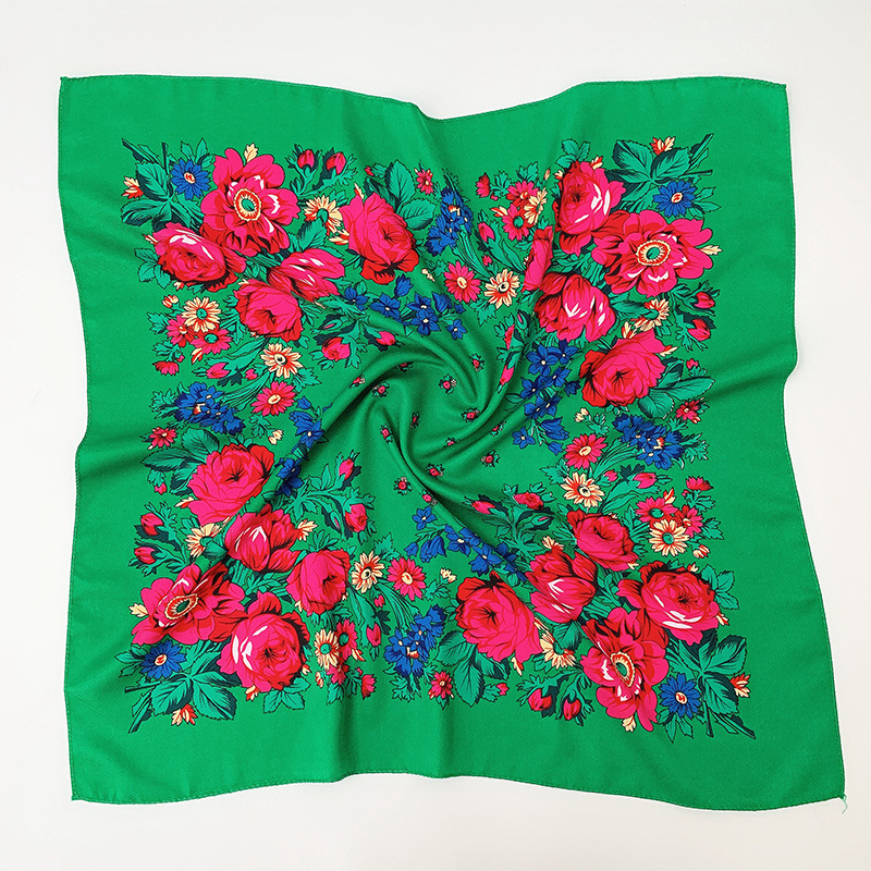 Small Scarf Handkerchief Russian Ethnic Pattern Printed Women Acrylic Scarf 70x70CM Hijab Headband Luxury Fashion Style
Small Scarf Handkerchief Russian Ethnic Pattern Printed Women Acrylic Scarf 70x70CM Hijab Headband Luxury Fashion Style