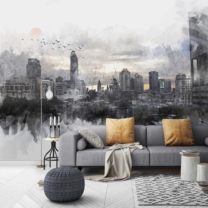 Custom Photo Mural 3D Hand Painted City Building Modern TV Backdrop Wall Painting Wallpapers For Living Room Bedroom Home Decor, As pic
Custom Photo Mural 3D Hand Painted City Building Modern TV Backdrop Wall Painting Wallpapers For Living Room Bedroom Home Decor, As pic