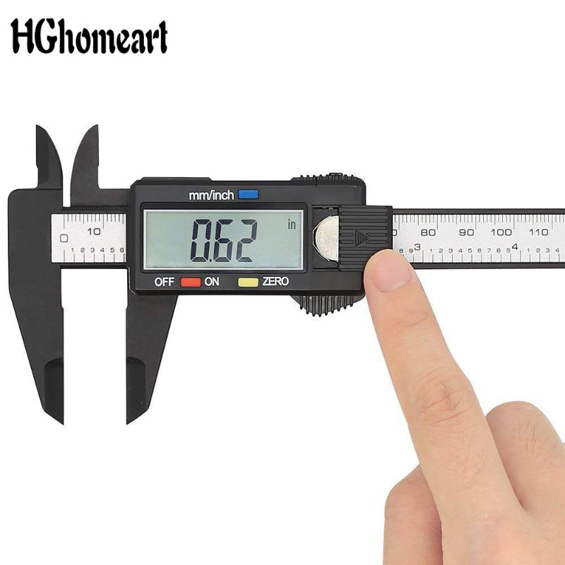 HGhomeart Digital Caliper 100/150MM Measuring Tool Plastic Electronic Vernier Caliper with Large LCD Screen Auto Off Hand Tools
HGhomeart Digital Caliper 100/150MM Measuring Tool Plastic Electronic Vernier Caliper with Large LCD Screen Auto Off Hand Tools