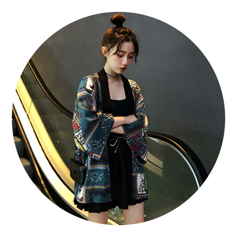 Women Blouse 2020 Chiffon Blouses Vintage Korean Fashion Clothing Thin Sun Protection Tops Shirts Three Quarter Sleeve Summer, Print color
Women Blouse 2020 Chiffon Blouses Vintage Korean Fashion Clothing Thin Sun Protection Tops Shirts Three Quarter Sleeve Summer, Print color