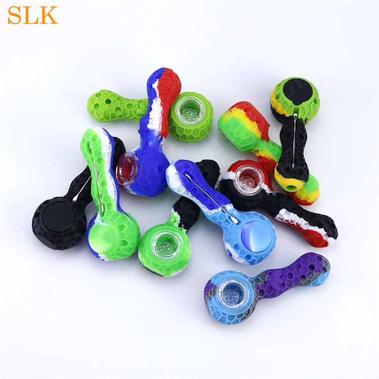 honeybee smoking pipes silicone smoking bongs glass oil burner tobacco smoke filter silicone hand pipes Smoking accessories
honeybee smoking pipes silicone smoking bongs glass oil burner tobacco smoke filter silicone hand pipes Smoking accessories