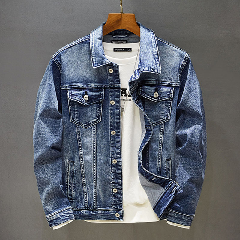 iSurvivor 2020 Men Spring Autumn Denim Jackets Coats Jaqueta Maculina Male Casual Fashion Slim Fit Solid Color Jackets Outwear, Blue
iSurvivor 2020 Men Spring Autumn Denim Jackets Coats Jaqueta Maculina Male Casual Fashion Slim Fit Solid Color Jackets Outwear, Blue