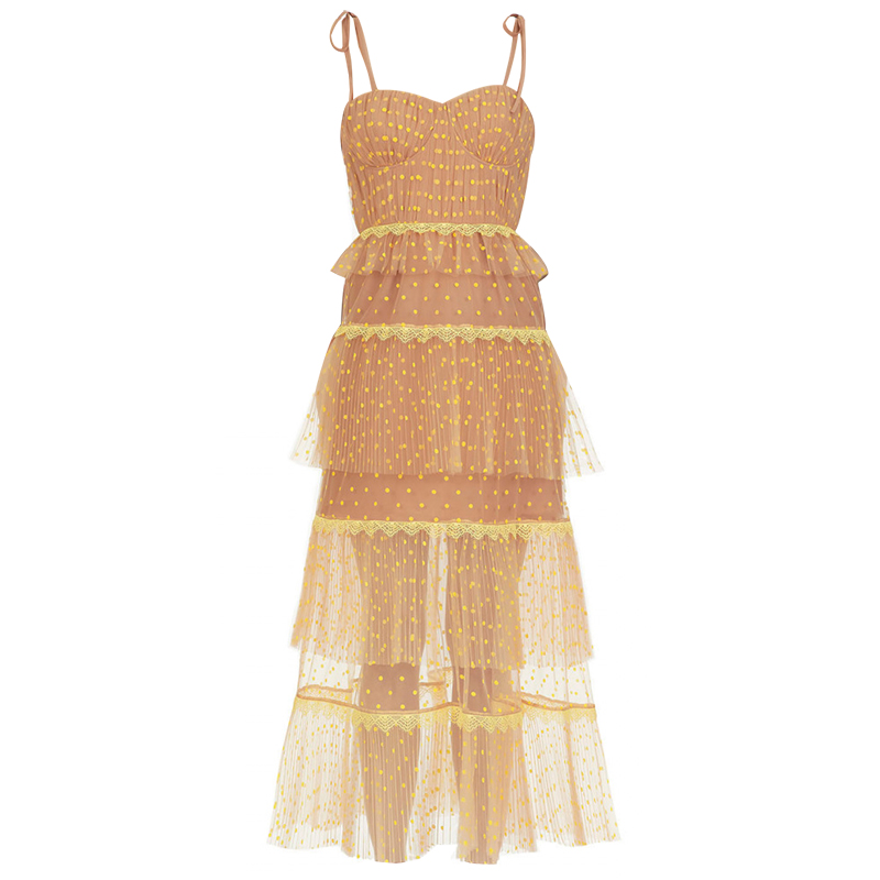 2020 new arrive sexy spaghetti strap lace long dres mesh lace fashion women party dress, Gold
2020 new arrive sexy spaghetti strap lace long dres mesh lace fashion women party dress, Gold