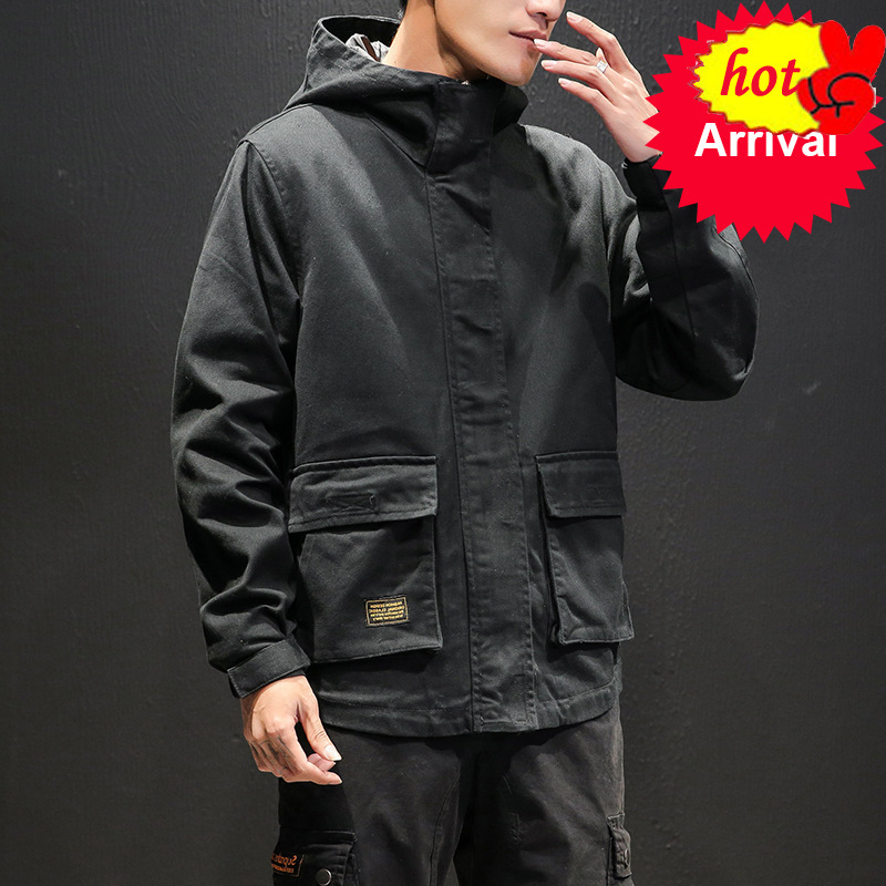 High Mens Jacket Street Men Khaki Jacket Fashion Cotton Windbreaker Coat Male Hood Hip Hop Streetwear Coats & Jackets M-5XL, Blue
High Mens Jacket Street Men Khaki Jacket Fashion Cotton Windbreaker Coat Male Hood Hip Hop Streetwear Coats & Jackets M-5XL, Blue