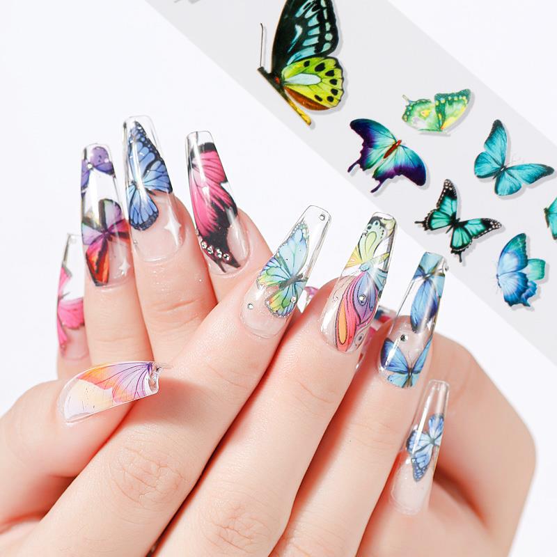 Nail Art Nail Starry Sky Transfer Paper Sticker Butterfly Starry Sky Transfer Paper Laser Butterfly Rose art decorations
Nail Art Nail Starry Sky Transfer Paper Sticker Butterfly Starry Sky Transfer Paper Laser Butterfly Rose art decorations