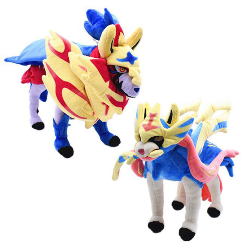 Zacian Zamazenta plush doll Sword and Shield Elf Stuffed toys Anime derivatives kids gifts Y200713
Zacian Zamazenta plush doll Sword and Shield Elf Stuffed toys Anime derivatives kids gifts Y200713