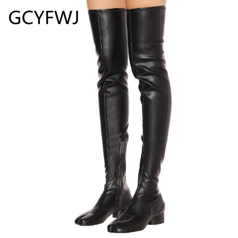 GCYFWJ Tibi Thigh High Boots Women Elastic Botas Mujer Med Heels Shoes Women Over The Knee Botines Mujer 2020 Sexy Bota Feminina, Dark grey
GCYFWJ Tibi Thigh High Boots Women Elastic Botas Mujer Med Heels Shoes Women Over The Knee Botines Mujer 2020 Sexy Bota Feminina, Dark grey