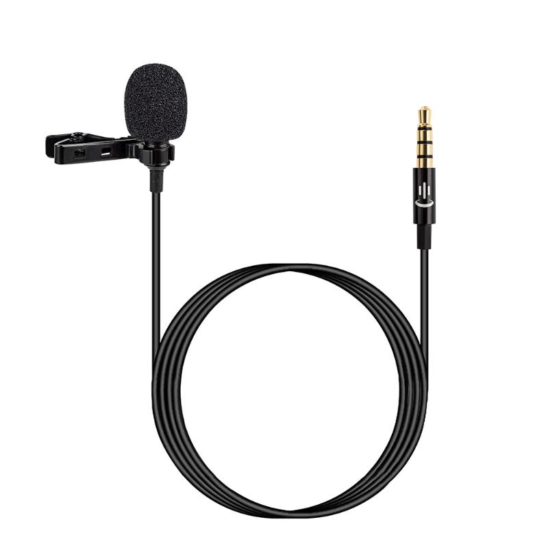 Lavalier Lapel Clip-on Microphone Mic 3.5mm Audio Mic for Smartphone Camera Computer Laptop for Video Recording Interview
Lavalier Lapel Clip-on Microphone Mic 3.5mm Audio Mic for Smartphone Camera Computer Laptop for Video Recording Interview