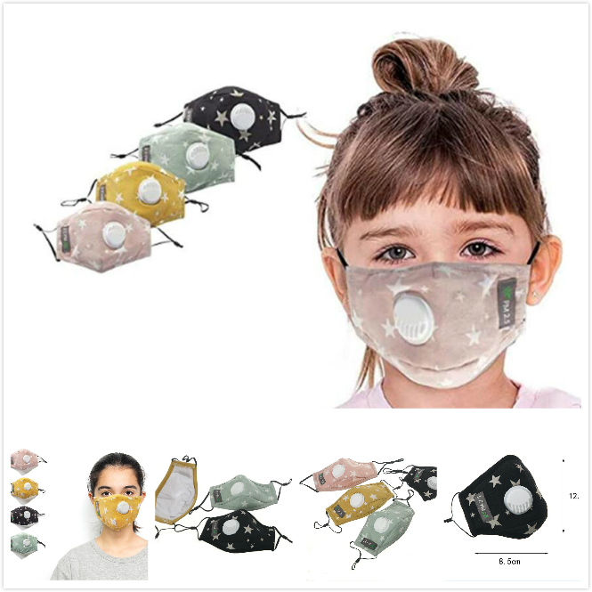 Fashion kids Cotton Face Masks with Breath Valve PM2.5 Mouth Mask Anti-Dust Reusable fabric children mask 4 Colors Free Shipping
Fashion kids Cotton Face Masks with Breath Valve PM2.5 Mouth Mask Anti-Dust Reusable fabric children mask 4 Colors Free Shipping
