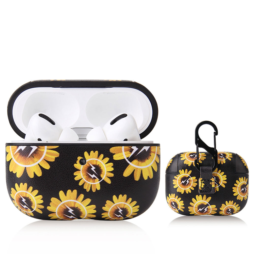 Fashion AirpodPro Case Protective Sleeve Protective Shell Classical Bluetooth Headset New Creative Little Daisy Case 5-Style Available