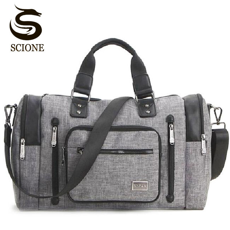 New Mens Travel Bags Waterproof Nylon High Capacity Travel Duffel Bags Luggage Handbag for Men Male Casual Shoulder Bag Tote, Brown
New Mens Travel Bags Waterproof Nylon High Capacity Travel Duffel Bags Luggage Handbag for Men Male Casual Shoulder Bag Tote, Brown