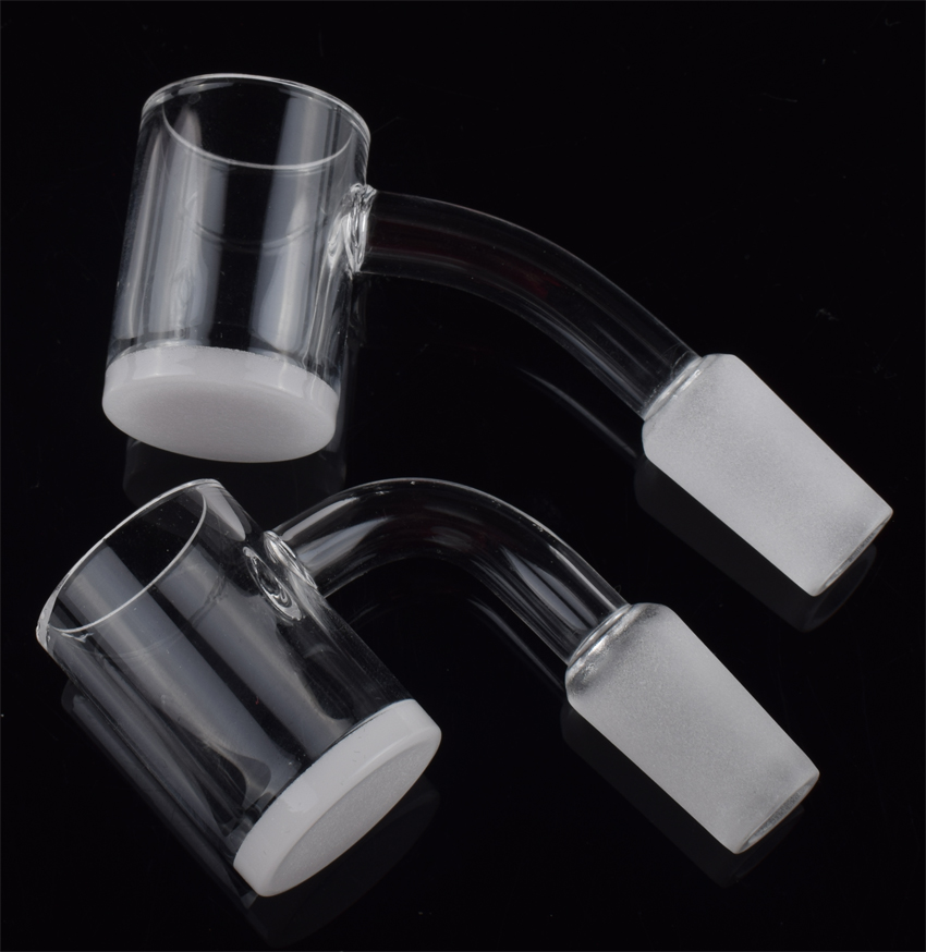 4mm Opaque Bottom 45 90 Degrees Quartz Banger Nail Female Male 10mm 14mm 18mm for Dab Rig Bong
4mm Opaque Bottom 45 90 Degrees Quartz Banger Nail Female Male 10mm 14mm 18mm for Dab Rig Bong