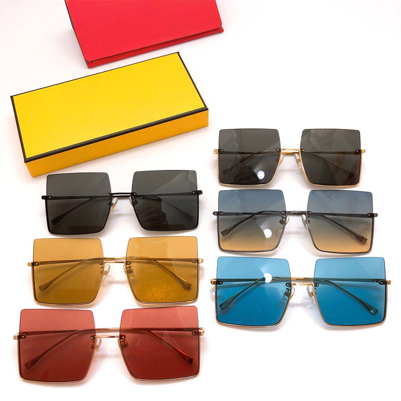 Wholesale multi-color lens sunglasses FF0401S designer sunglasses square frame metal temples, couple glasses top quality with original box
Wholesale multi-color lens sunglasses FF0401S designer sunglasses square frame metal temples, couple glasses top quality with original box
