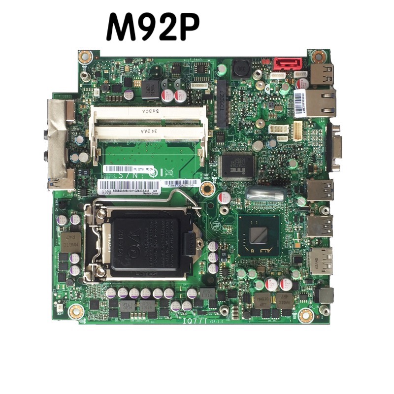 For Lenovo M92P A8000U A6800U AIO Desktop Motherboard IQ77T Mainboard 100%tested fully work
For Lenovo M92P A8000U A6800U AIO Desktop Motherboard IQ77T Mainboard 100%tested fully work