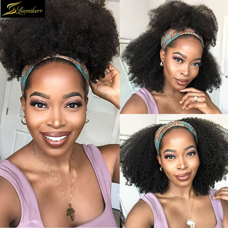 Aro Kinky Curly Full Machine Made Lace Wigs Glueless Human Hair Short Bob Lace Frontal Head Band Wigs For Black Women 150% Remy, As pic
Aro Kinky Curly Full Machine Made Lace Wigs Glueless Human Hair Short Bob Lace Frontal Head Band Wigs For Black Women 150% Remy, As pic