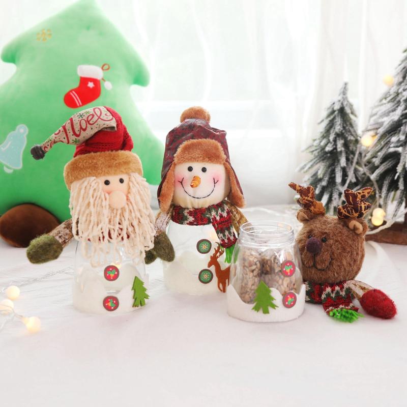 4@ Christmas Decoration Transparent Candy Jar Plastic Creative Ornaments Gift Box Christmas Candy Jar Storage Sweet
4@ Christmas Decoration Transparent Candy Jar Plastic Creative Ornaments Gift Box Christmas Candy Jar Storage Sweet
