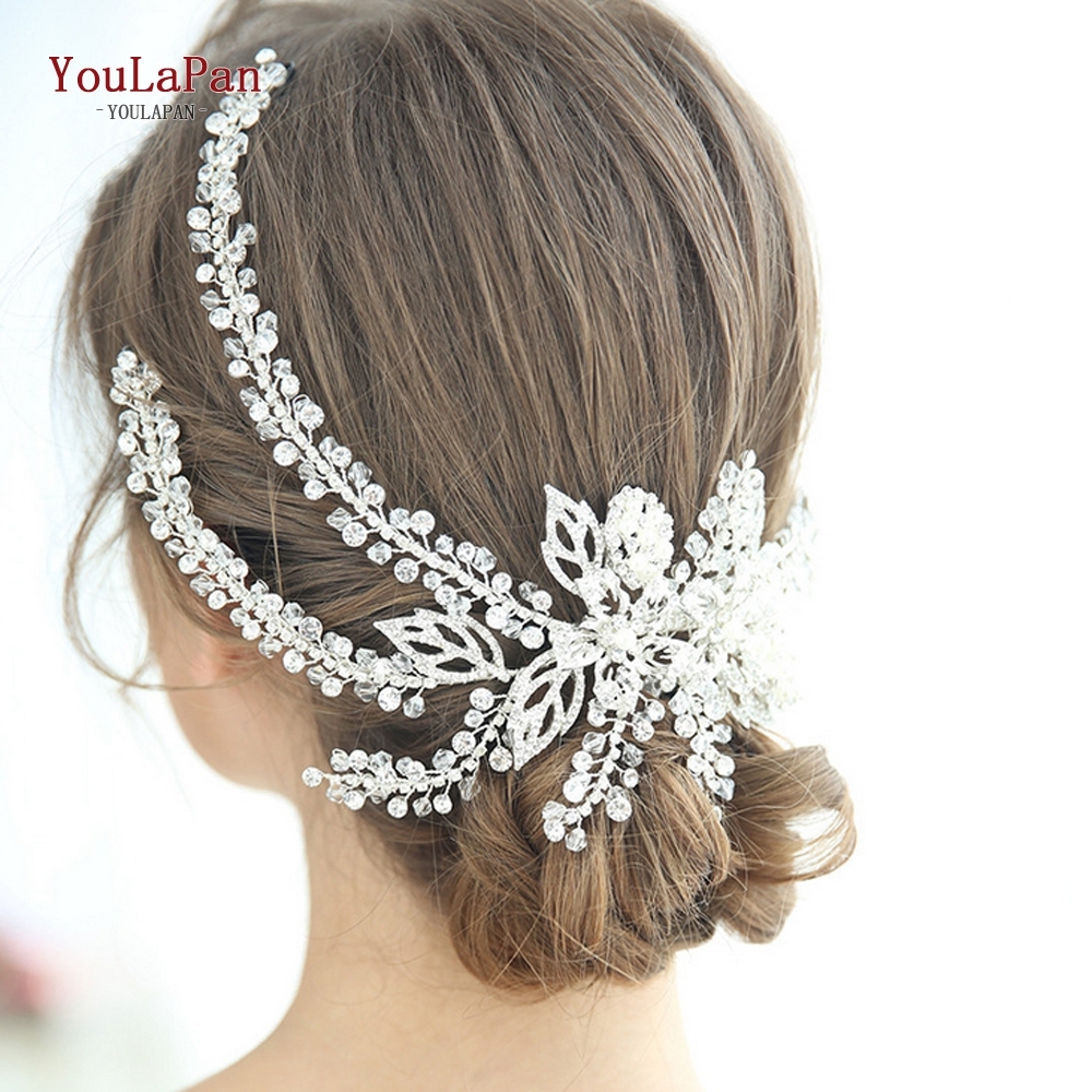 YouLaPan HP254 Wedding Hair Accessories Handmade Rhinestone Crowns and Tiaras Pageant Crown Wedding Headband Bridal Headpieces Y200807
