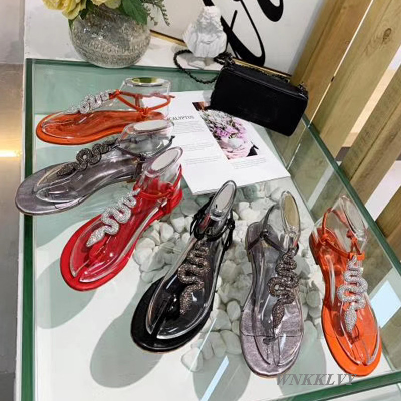 Flat heel shoes for women crystal snake clip toe summer gladiator sandals flipflops real leather 2020 vocation beach shoes, Black
Flat heel shoes for women crystal snake clip toe summer gladiator sandals flipflops real leather 2020 vocation beach shoes, Black
