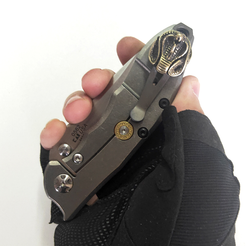 Customized ZT0562 Folding Knife 100% High Hardness M390 Flipper Individualistic Anodized Titanium Handle Outdoor Camping Hunting Tools Tactical Pocket EDC
Customized ZT0562 Folding Knife 100% High Hardness M390 Flipper Individualistic Anodized Titanium Handle Outdoor Camping Hunting Tools Tactical Pocket EDC