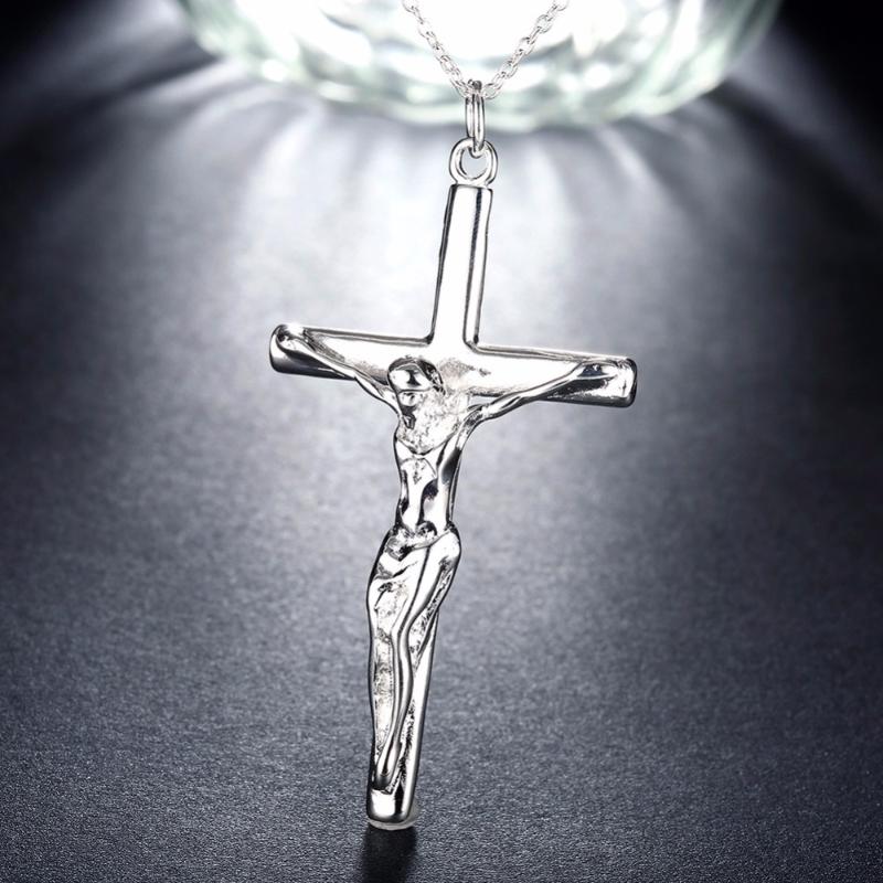 Cross Necklace Men/Women Jewelry Christmas Gift Wholesale Trendy Silver Color INRI Crucifix Jesus Chain & Pendant P327
Cross Necklace Men/Women Jewelry Christmas Gift Wholesale Trendy Silver Color INRI Crucifix Jesus Chain & Pendant P327