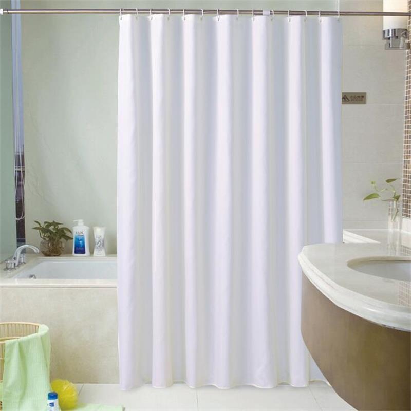 White Shower Curtains Waterproof Polyester Thicken Solid Eco-friendly Bath Curtains For Bathroom Bathtub With 12 Hooks
White Shower Curtains Waterproof Polyester Thicken Solid Eco-friendly Bath Curtains For Bathroom Bathtub With 12 Hooks