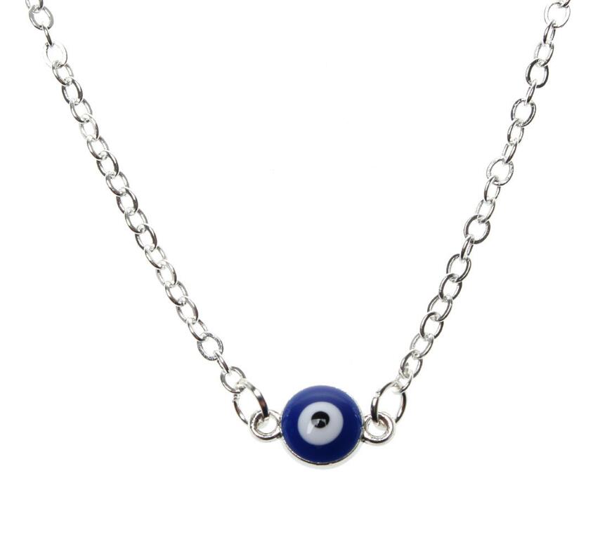 Turkish Symbol Enamel Evil Blue Eyes Pendant Necklace Clavicle Chains Necklace Women Men Nazar Turkey Arabic Islamic Lucky Charm Gift
Turkish Symbol Enamel Evil Blue Eyes Pendant Necklace Clavicle Chains Necklace Women Men Nazar Turkey Arabic Islamic Lucky Charm Gift
