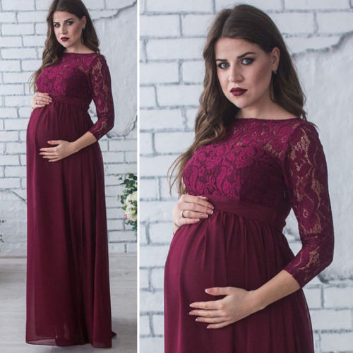 Pregnant Mother Dress New Maternity Photography Props Women Pregnancy Clothes Lace Dress For Pregnant Photo Shoot Clothing, White
Pregnant Mother Dress New Maternity Photography Props Women Pregnancy Clothes Lace Dress For Pregnant Photo Shoot Clothing, White