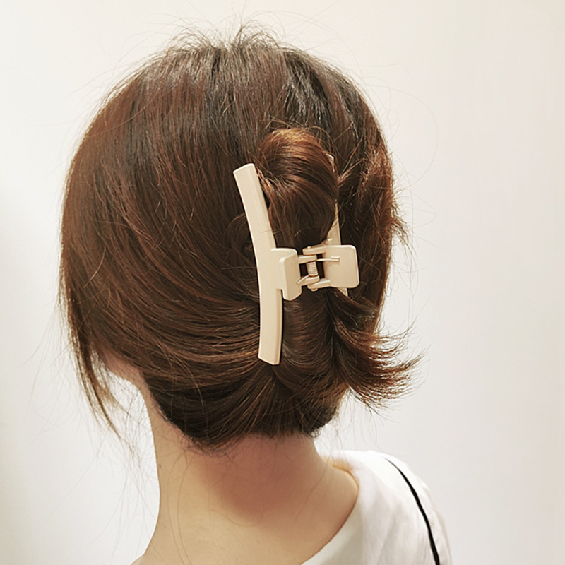 Korean Simple Hairpins For Women Quality Plastic Hair Claw Solid Transparent Crabs For Hair Rectangle Clamp Bathing Headwear
Korean Simple Hairpins For Women Quality Plastic Hair Claw Solid Transparent Crabs For Hair Rectangle Clamp Bathing Headwear