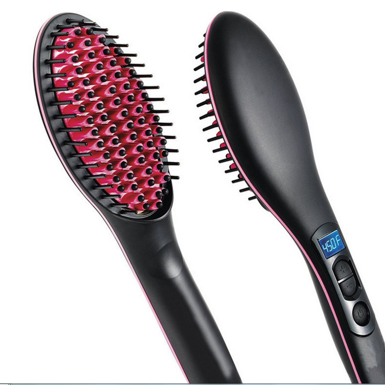 Women Electric Brush Hair Straightener Ceramic Ion Hair Straightening Brush Hair Brush Comb Negative Ion Liquid Crystal Ceramic Comb
Women Electric Brush Hair Straightener Ceramic Ion Hair Straightening Brush Hair Brush Comb Negative Ion Liquid Crystal Ceramic Comb