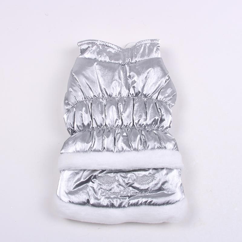 Dog Apparel Winter Cat Dress Hoodie Sweet Heart Design Pet Puppy Coat Jacket Warm Clothes Doggie Outfit 6 Sizes