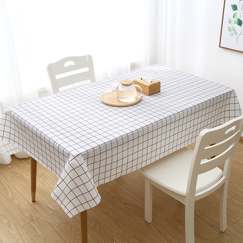 Kitchen PEVA Waterproof Table Cloth Disposable Tablecloth Hipster Restaurant Plaid Table Cloth Tablecloth Teapoy Mat, Black and white
Kitchen PEVA Waterproof Table Cloth Disposable Tablecloth Hipster Restaurant Plaid Table Cloth Tablecloth Teapoy Mat, Black and white