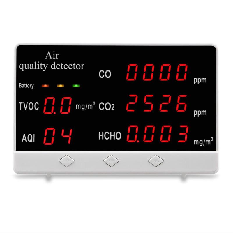 Handheld air quality detector 131SC Formaldehyde detector Carbon dioxide tester 360 minutes long standby
Handheld air quality detector 131SC Formaldehyde detector Carbon dioxide tester 360 minutes long standby