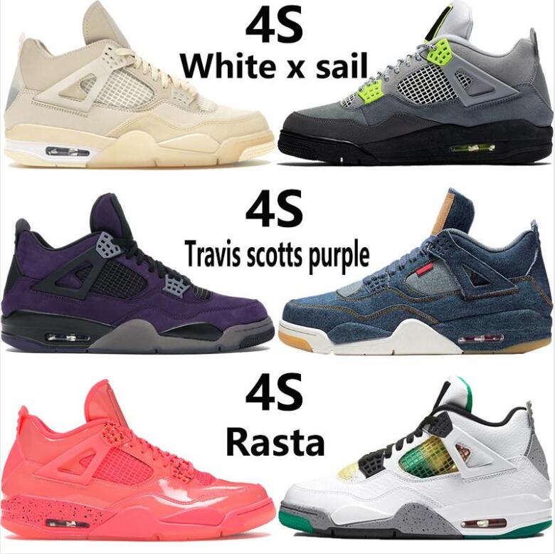 Jumpman Womens Mens Sail 4 4s Basketball Shoes SIZE 13 Neon 2020 Fire Red Bred Hot Punch Black Cat Trainers Women Sports Sneakers
Jumpman Womens Mens Sail 4 4s Basketball Shoes SIZE 13 Neon 2020 Fire Red Bred Hot Punch Black Cat Trainers Women Sports Sneakers