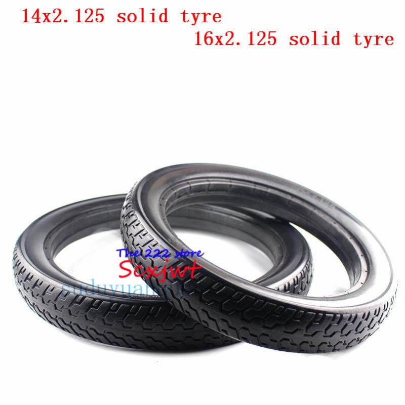 14 /16 inch Solid Rubber Electric Vehicle tire 14x2.125 16x2.125 Non inflation Solid tyre fits Folding electric bicycle E-bike
14 /16 inch Solid Rubber Electric Vehicle tire 14x2.125 16x2.125 Non inflation Solid tyre fits Folding electric bicycle E-bike
