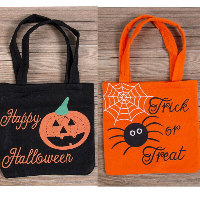 Halloween Trick or Treat Sack Bags Portable Ghost Festival Candy Bag 20x18cm Perfect Bag Gift for Children Kids Fast Shipping
Halloween Trick or Treat Sack Bags Portable Ghost Festival Candy Bag 20x18cm Perfect Bag Gift for Children Kids Fast Shipping