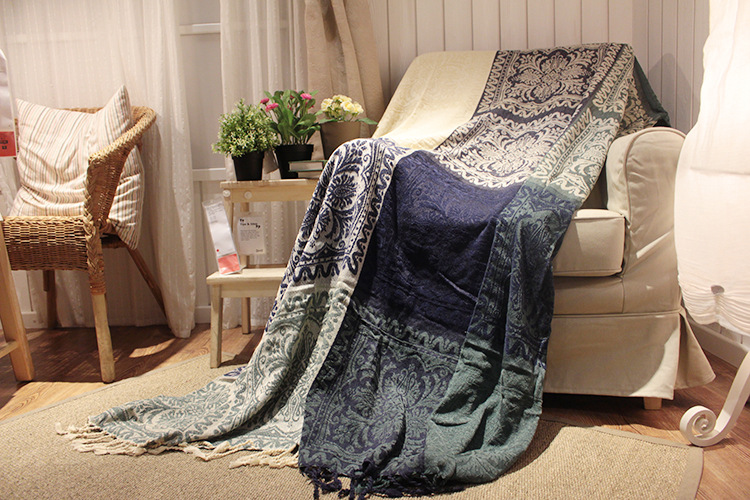 Tibetan Style Modern Soft Outfit Fabric Blanket Sofa Cover Blanket Plush Throw Artistic, Blue
Tibetan Style Modern Soft Outfit Fabric Blanket Sofa Cover Blanket Plush Throw Artistic, Blue