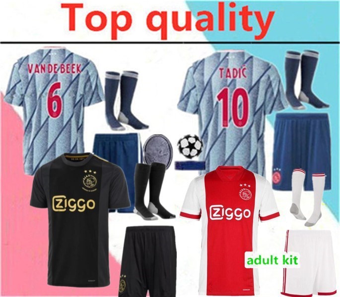 2020 Ajax KLAASSEN adult soccer Jersey full kits 2020 2021 DOLBERG MELIK DIJKS EL GHAZI men football shirt kits with socks, Blue
2020 Ajax KLAASSEN adult soccer Jersey full kits 2020 2021 DOLBERG MELIK DIJKS EL GHAZI men football shirt kits with socks, Blue