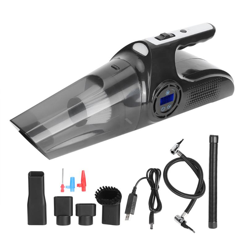 Multifunction 120W 4-In-1 USB Rechargeable Cordless Vacuum Cleaner with Light for Home Car Use
Multifunction 120W 4-In-1 USB Rechargeable Cordless Vacuum Cleaner with Light for Home Car Use