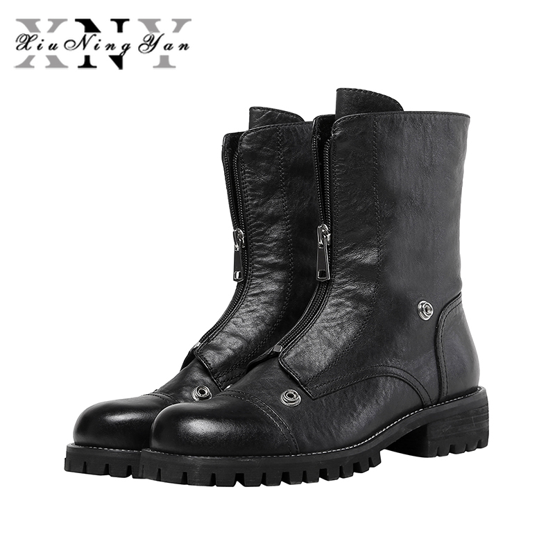 Xiuningyan Retro Women Ankle Boots Genuine Leather Boots Short Handmade Autumn Winter Shoes Woman Female Footwear, Black
Xiuningyan Retro Women Ankle Boots Genuine Leather Boots Short Handmade Autumn Winter Shoes Woman Female Footwear, Black