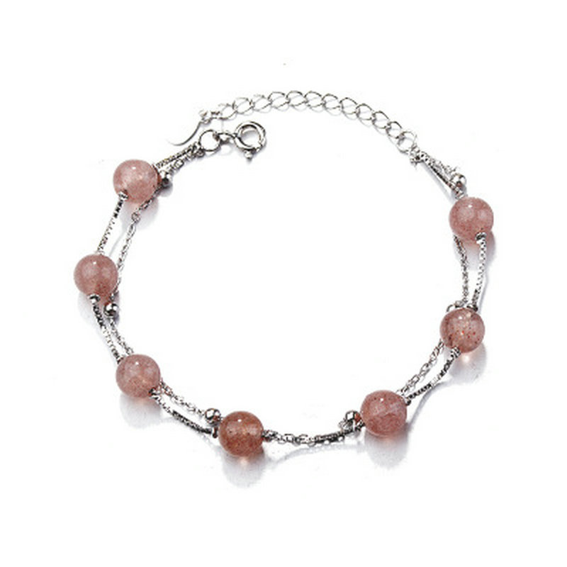 River Charm Women Bracelet Crystal Stone Beads Copper Chain Adjustable Bracelets From 15cm to 18cm Fashion Jewelry
River Charm Women Bracelet Crystal Stone Beads Copper Chain Adjustable Bracelets From 15cm to 18cm Fashion Jewelry