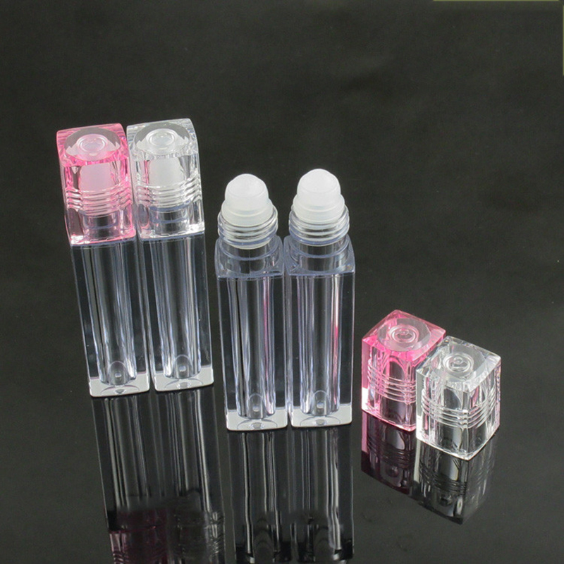 Roller Bottel Empty Lipgloss Bottle Plastic Lip Glss Tubes Roll-on Bottle Essential Oil Containers Mini Lipgloss Tubes