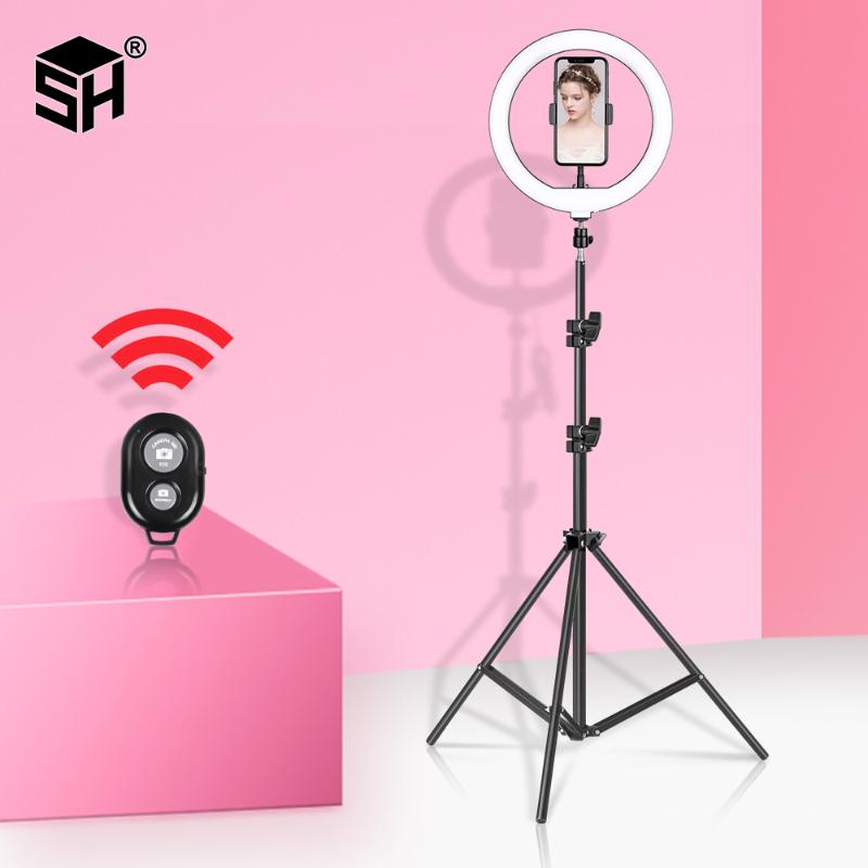 10inch/26cm Selfie Ring Light Dimmable Led Video Light Ring Lamp For Youtube Photo studio Make Up Video With 2in1 Tripod
10inch/26cm Selfie Ring Light Dimmable Led Video Light Ring Lamp For Youtube Photo studio Make Up Video With 2in1 Tripod