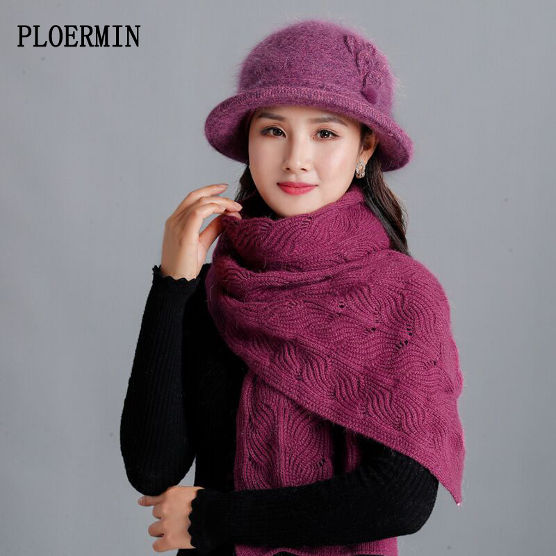 2020 NEW Winter Hat and Scarf Set for Women Warm Fisherman's Hat Beanie Knitted Elegant Female Thick Fur Knit, Leather purple hat
2020 NEW Winter Hat and Scarf Set for Women Warm Fisherman's Hat Beanie Knitted Elegant Female Thick Fur Knit, Leather purple hat